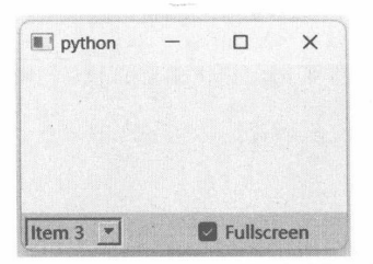 图 10-14 QMainWindow 窗口中的状态栏