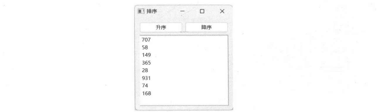 图 14-24 初始数据列表