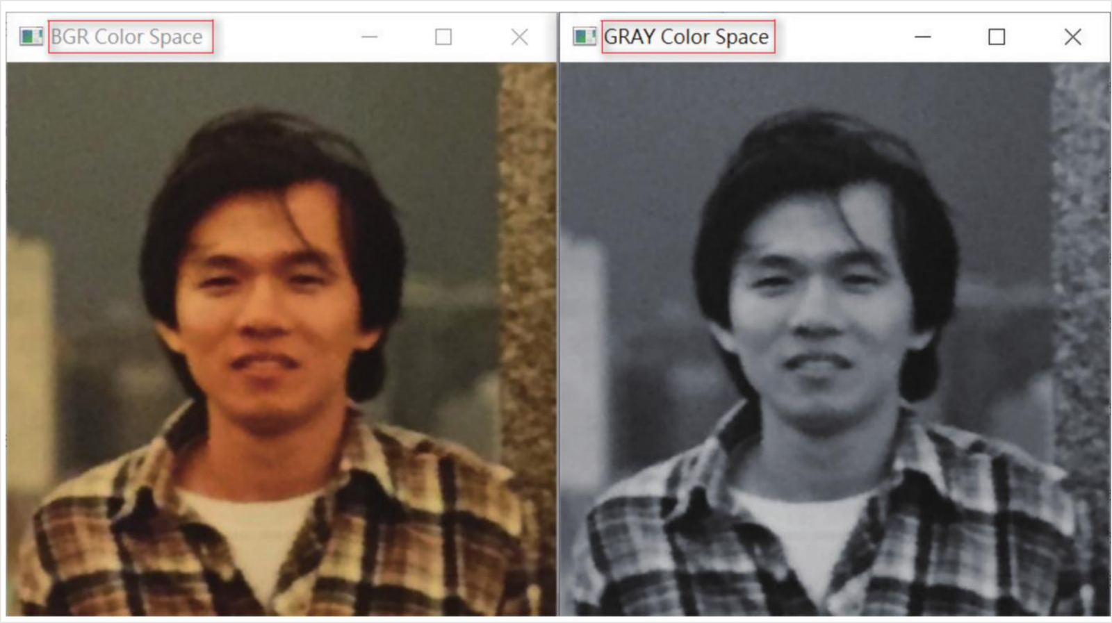 ch4_4.py BGR 转 GRAY 执行结果