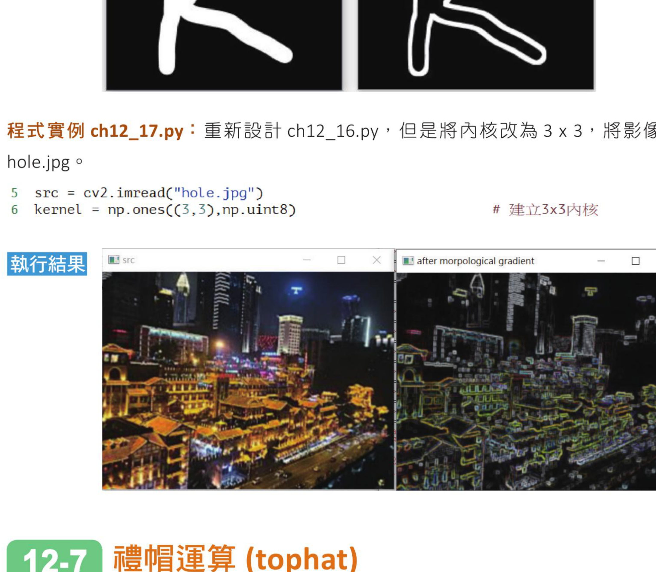 ch12_18.py 顶帽运算结果