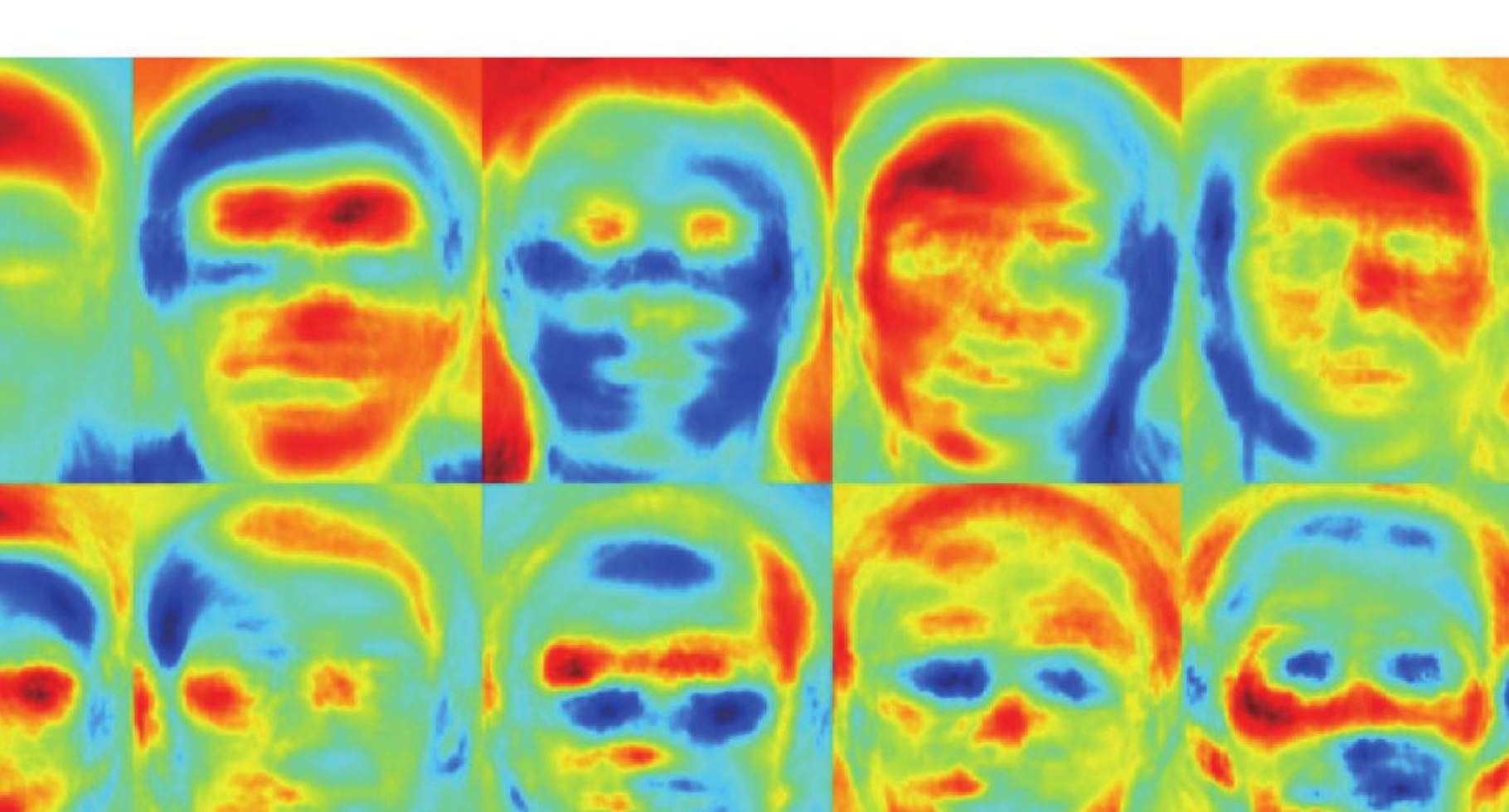 OpenCV 文件中的 Eigenfaces 主成份影像示例