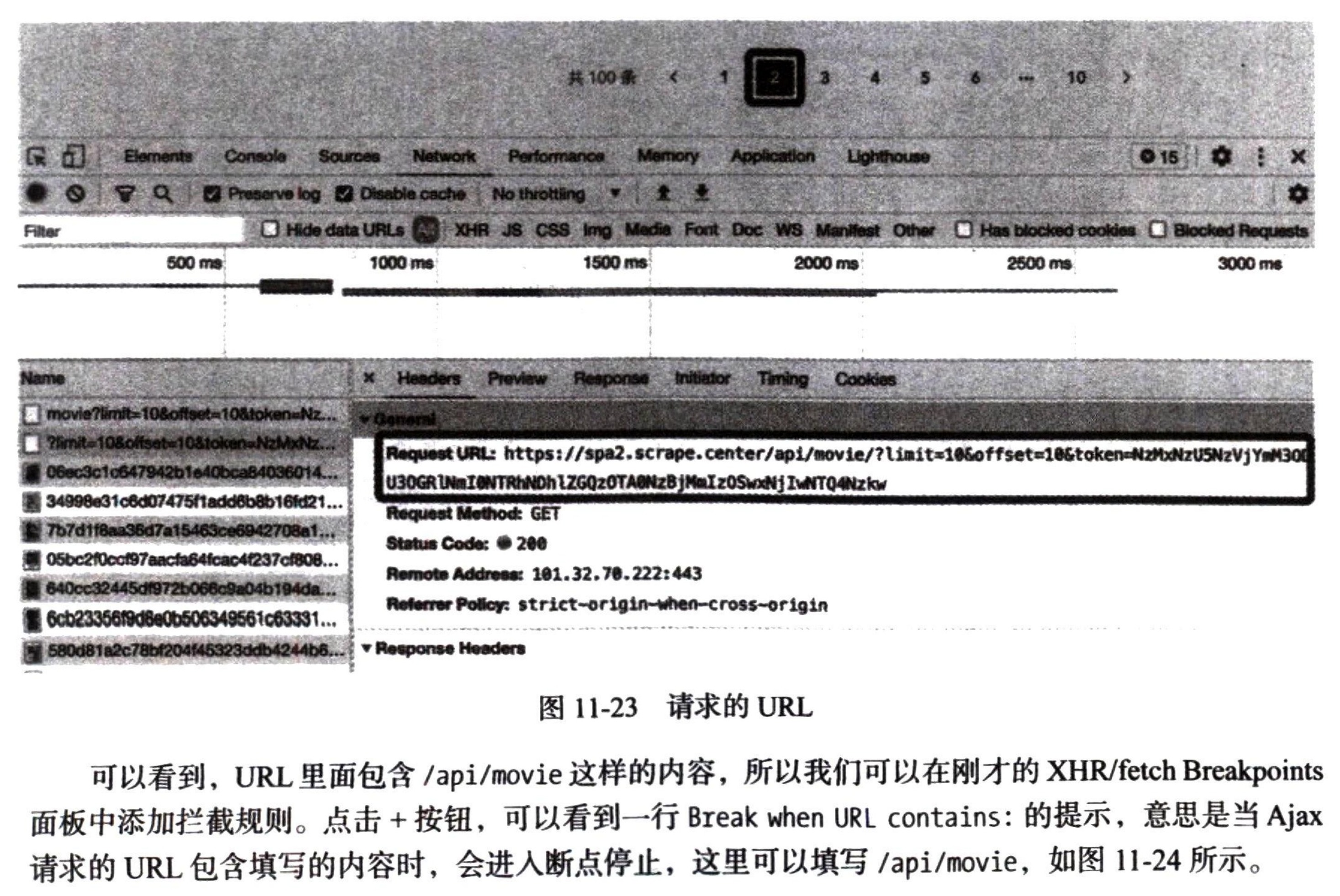 图11-23 请求的URL