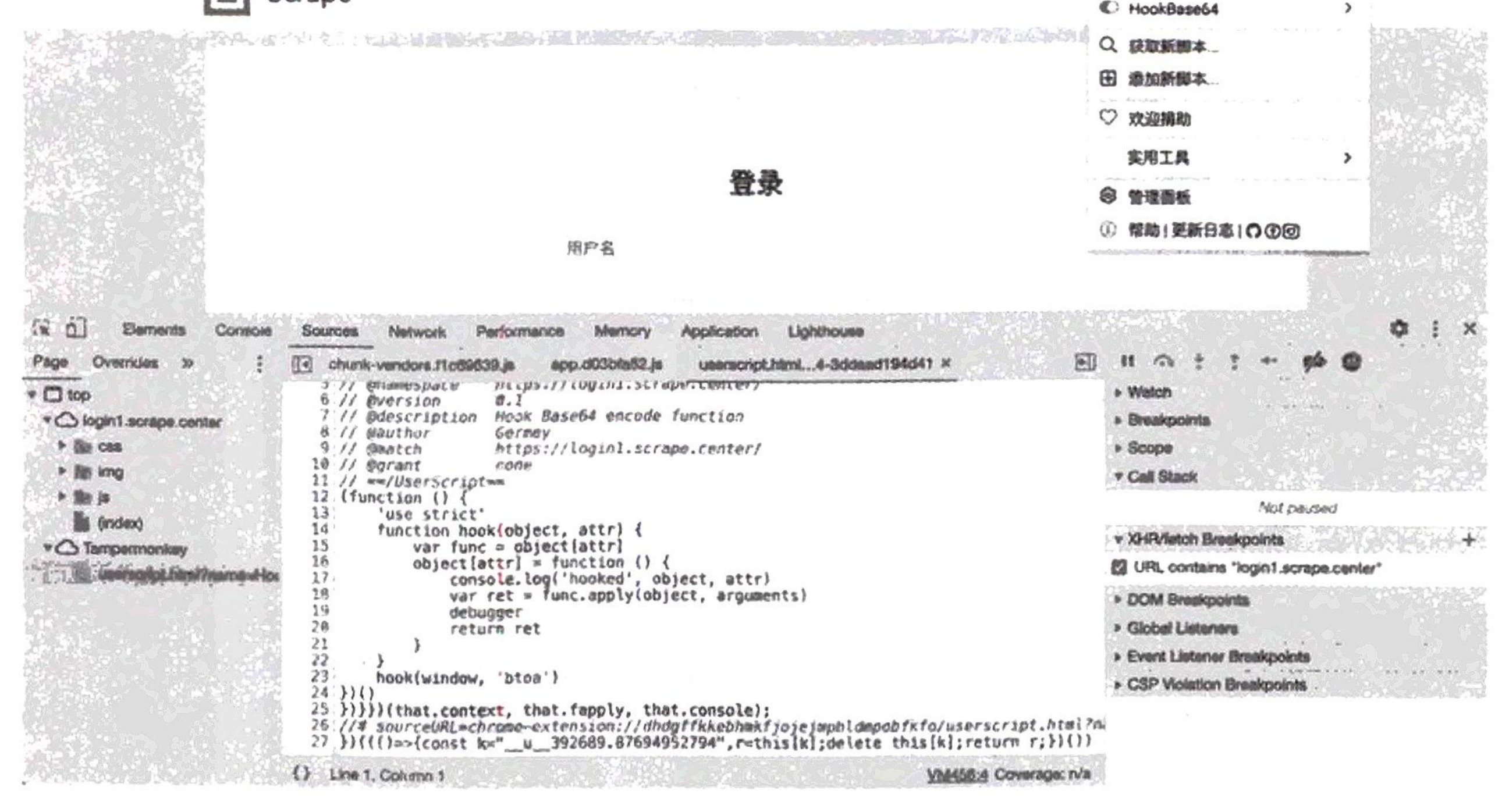 图11-47 Sources 面板下的Page 选项卡