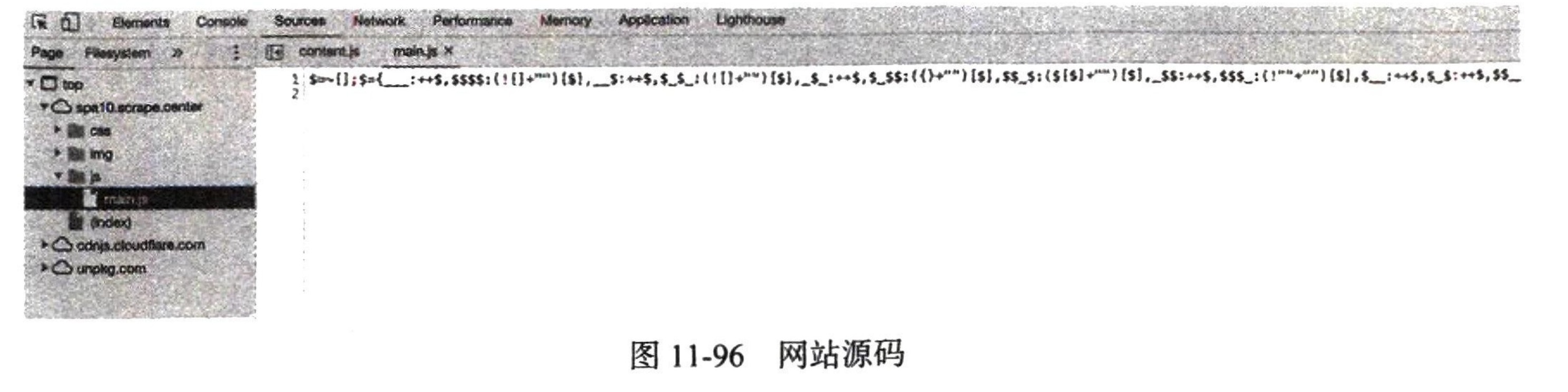 图11-96 网站源码