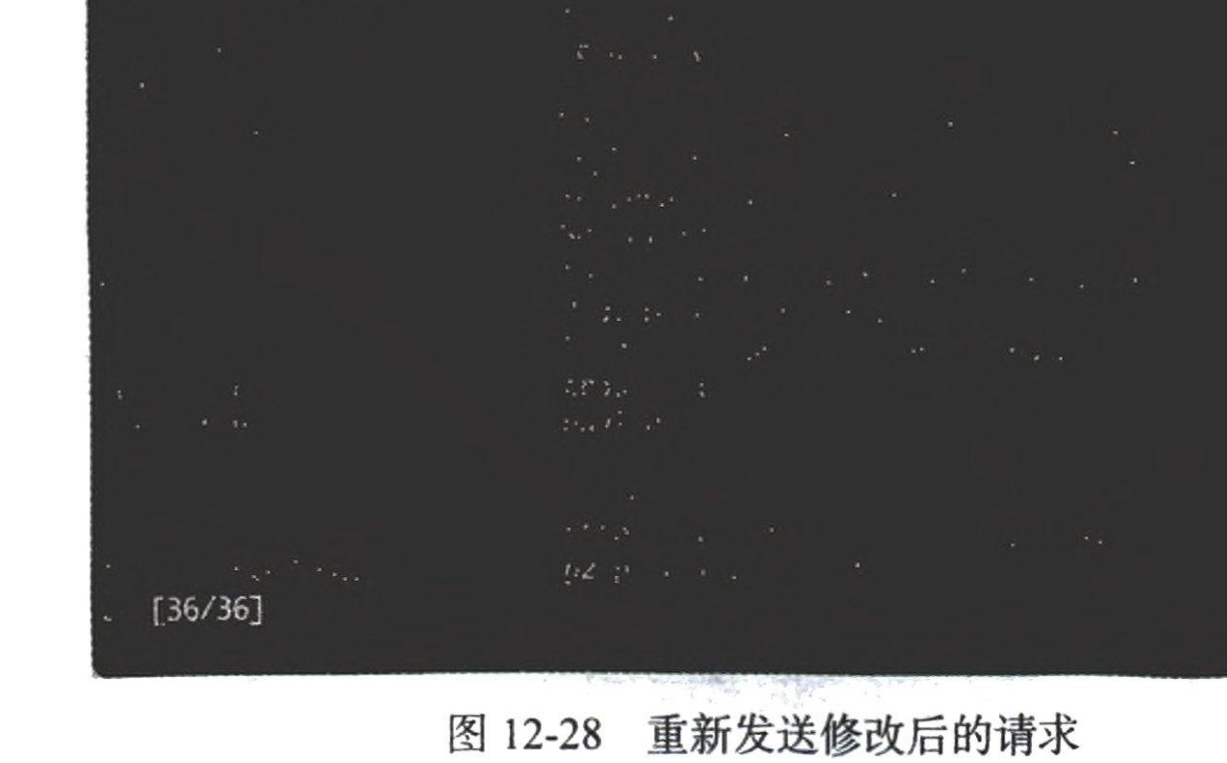 图12-28 重新发送修改后的请求