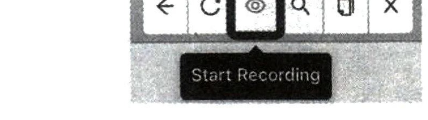 图12-54 点击 Start Recording 按钮录制动作