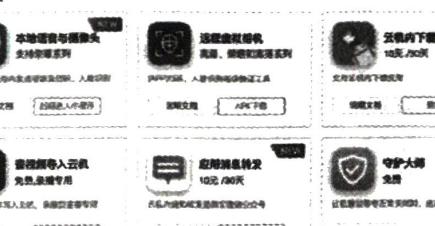 图12-96 查看云手机的高级服务